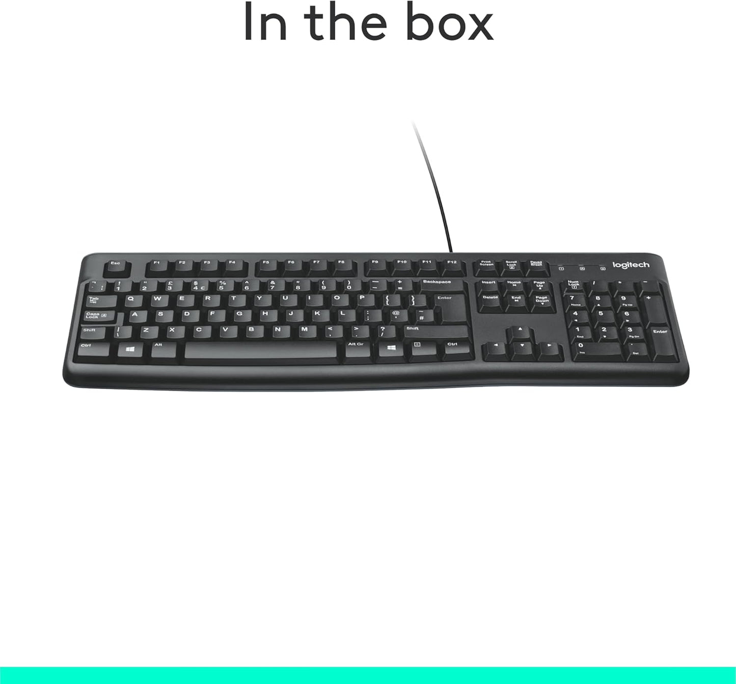 Logitech K120 Wired Keyboard
