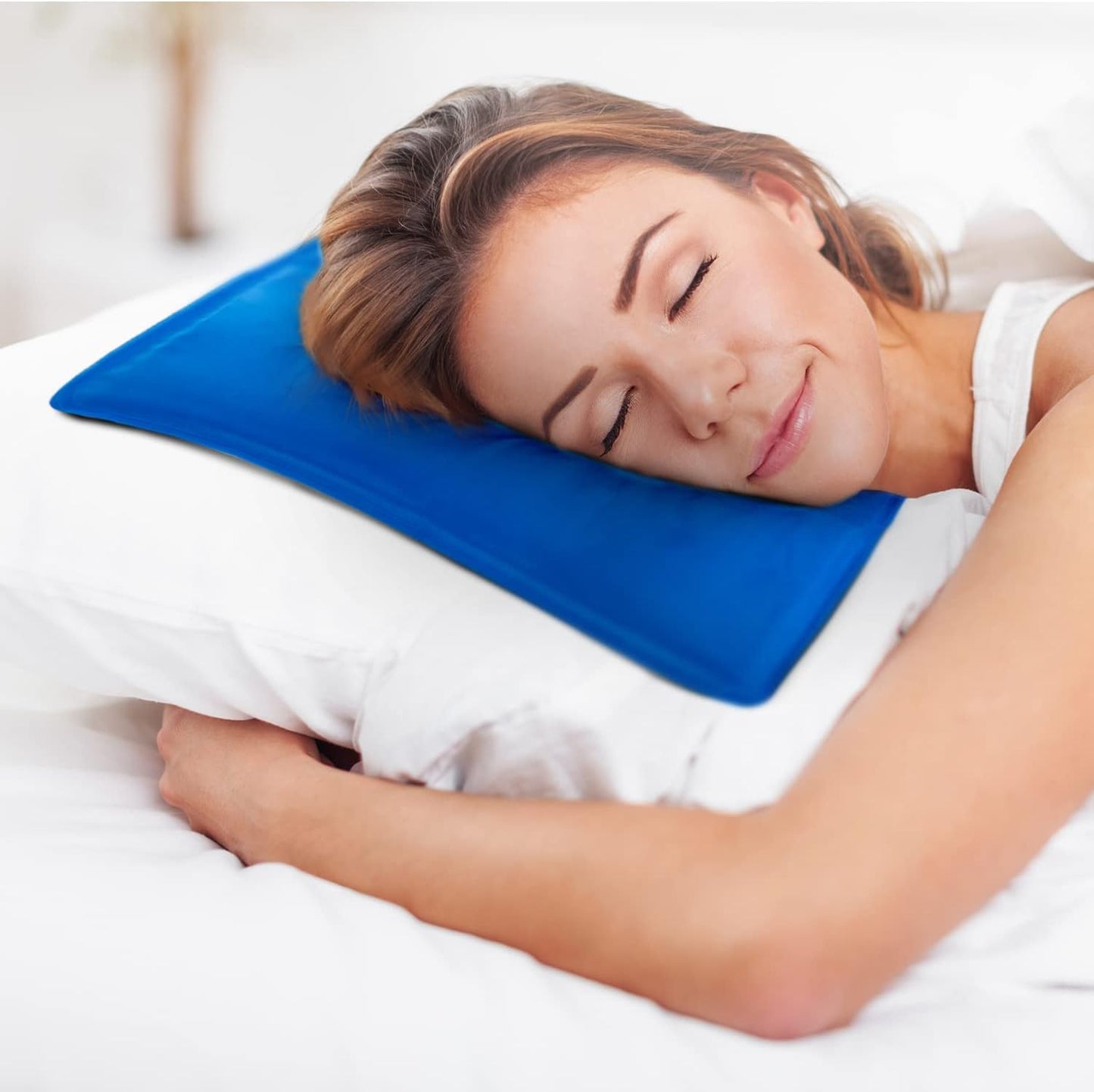 Generise Cooling Gel Pillow - 50cm x 40cm- Blue