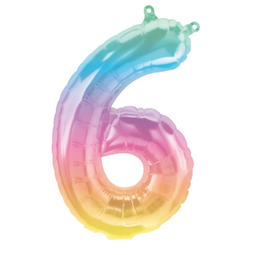 Giant Happy Birthday Number Balloons - 30 Options!!