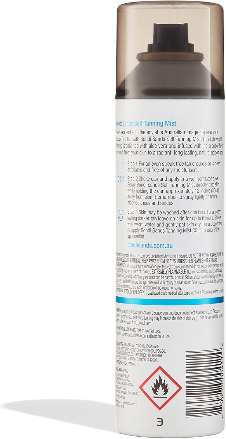 BONDI SANDS 250ML SELF TANNING MIST LIGHT/MEDIUM