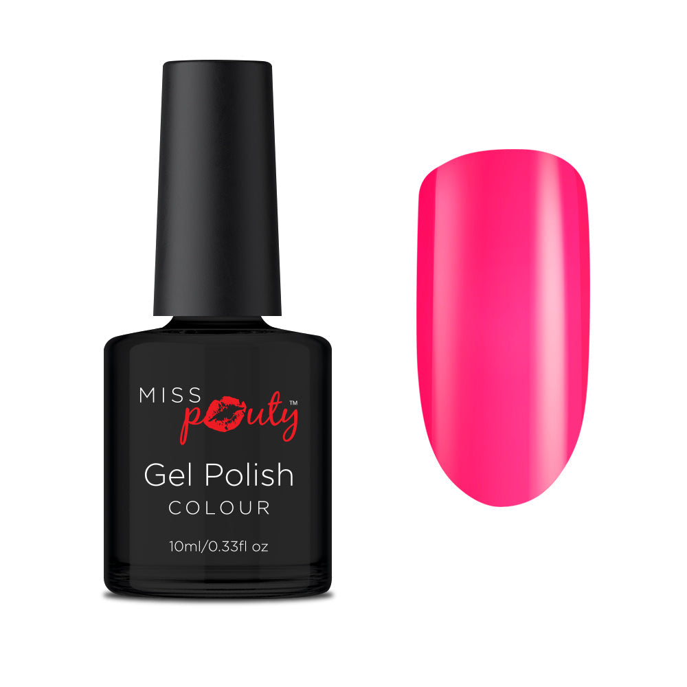 Miss Pouty Nail Polish 80519 - Hot Pop Pink