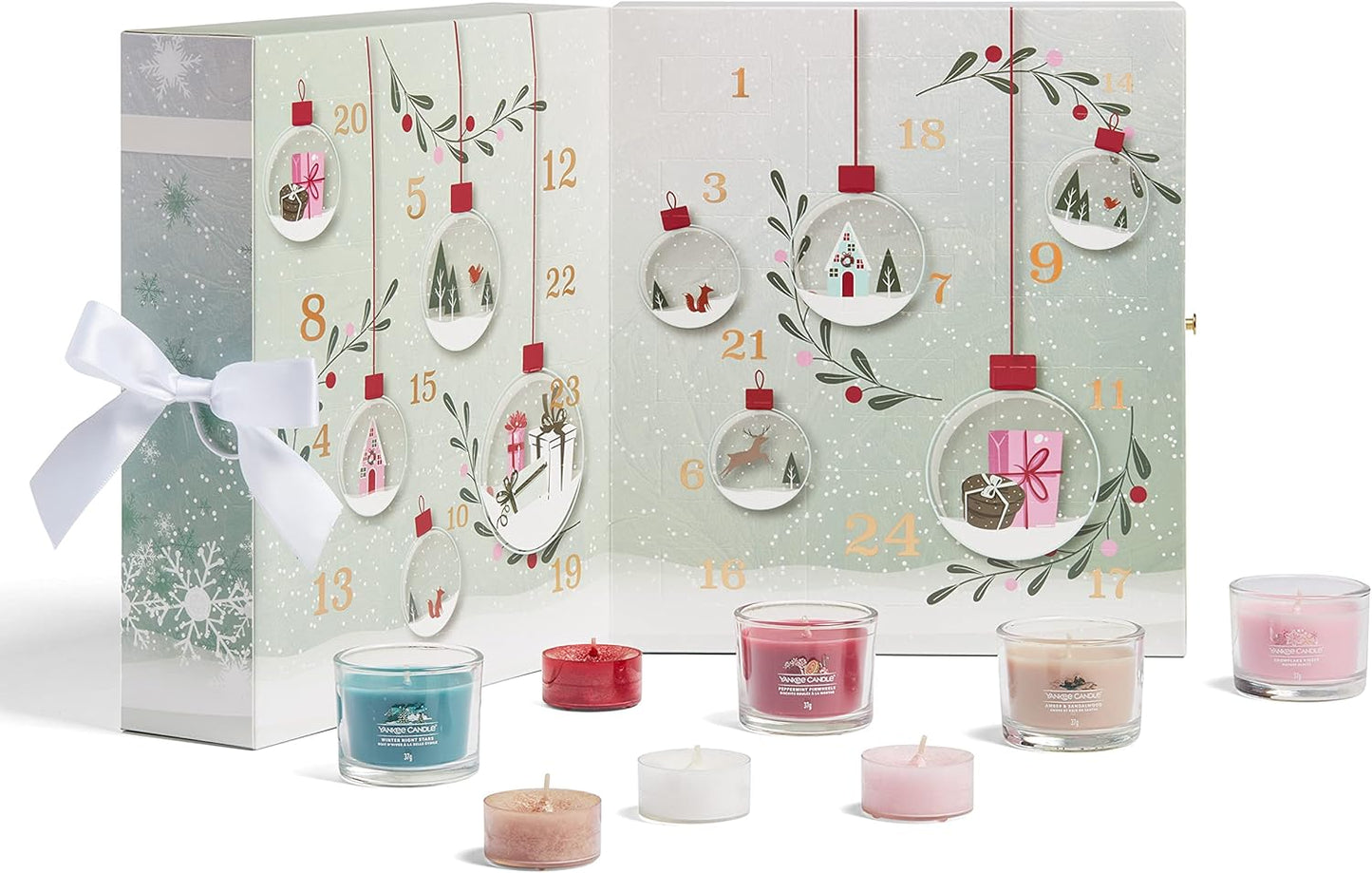 Yankee Candle Advent Calendar Book - Scented Candles Gift Set