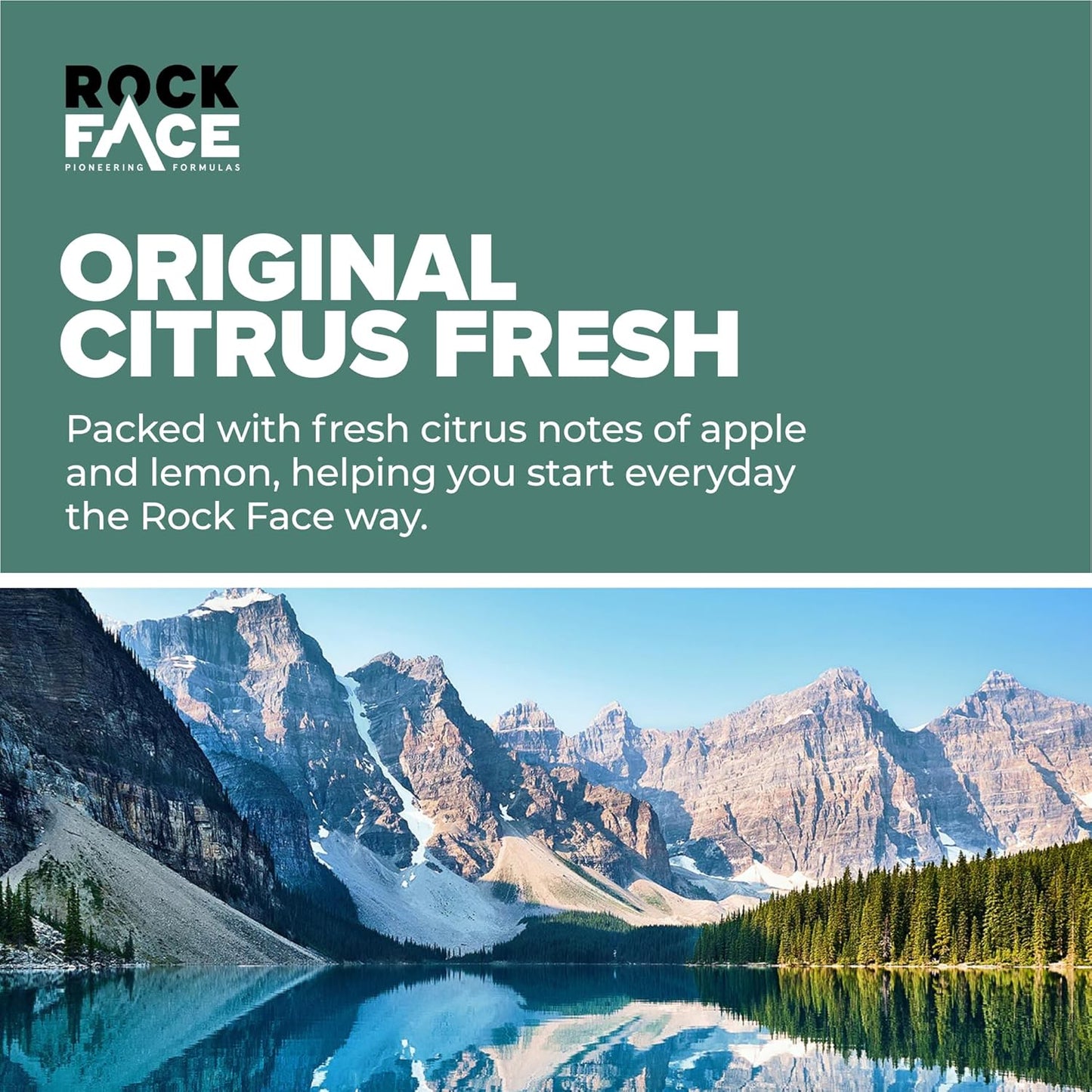 Rock Face All Weather Moisturiser 100ml – Citrus Fresh, Non-Greasy