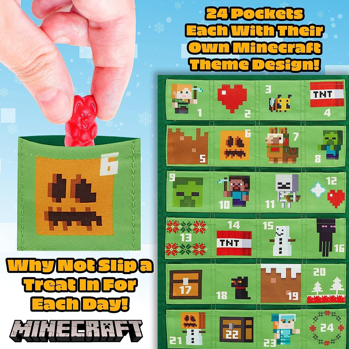 DIY Minecraft Advent Calendar
