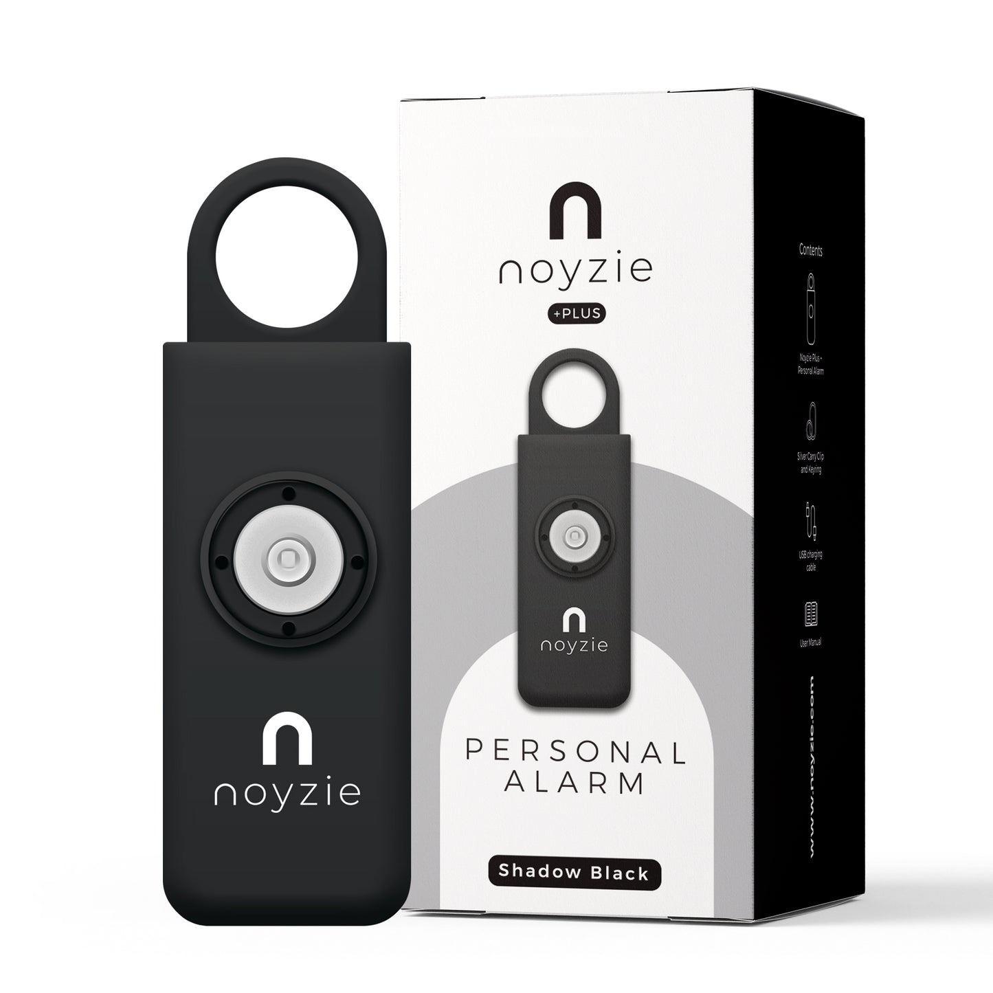 Noyzie PLUS Rechargeable 130db Personal Safety Alarm