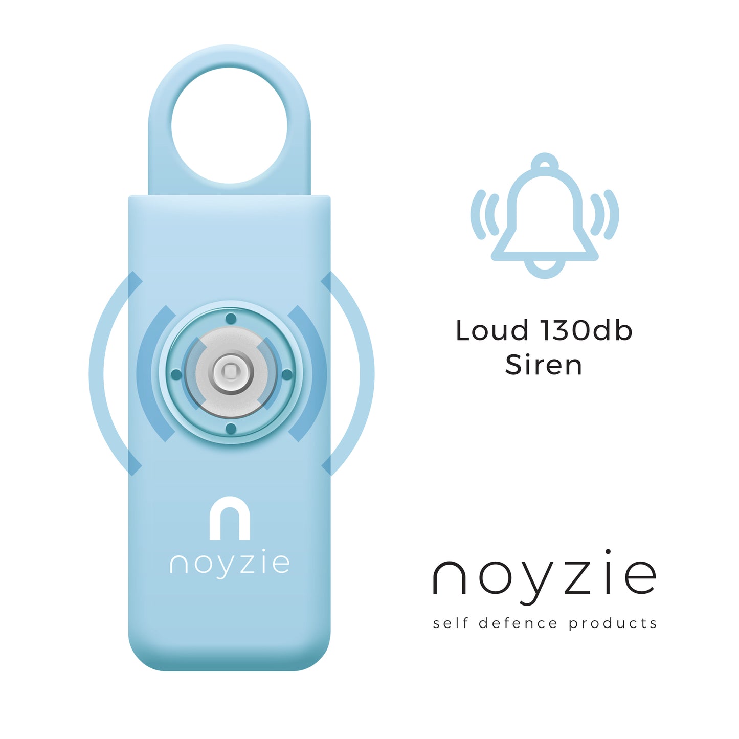 Noyzie PLUS Rechargeable 130db Personal Safety Alarm