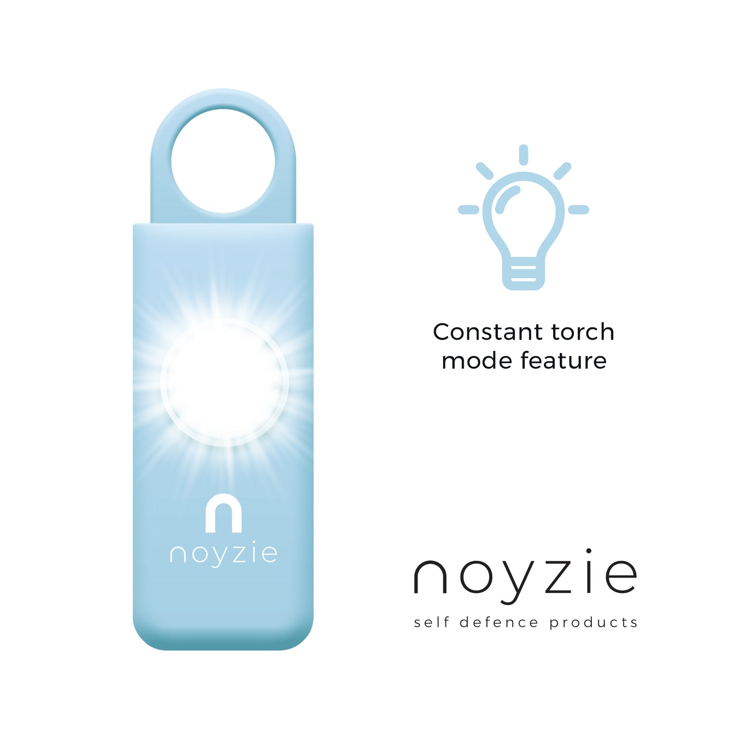 Noyzie PLUS Rechargeable 130db Personal Safety Alarm