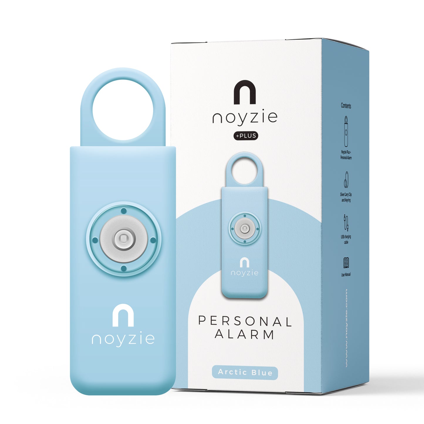 Noyzie PLUS Rechargeable 130db Personal Safety Alarm