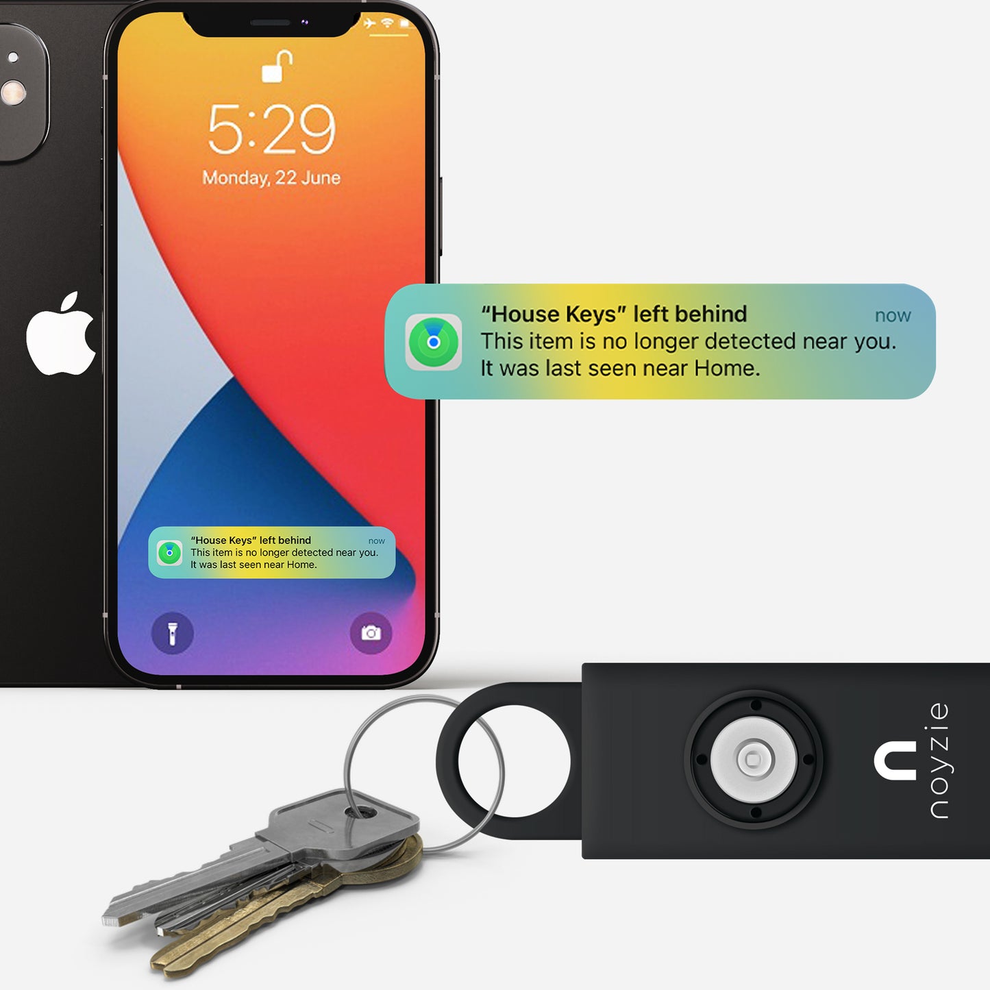 Noyzie LOCATE Rechargeable 130db GPS Personal Safety Alarm
