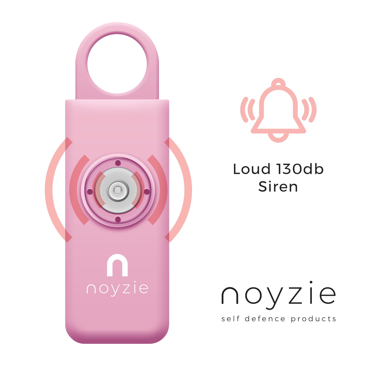 Noyzie LOCATE Rechargeable 130db GPS Personal Safety Alarm