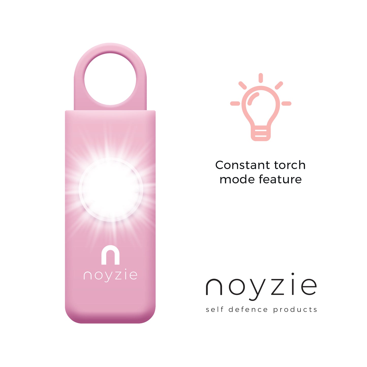 Noyzie LOCATE Rechargeable 130db GPS Personal Safety Alarm