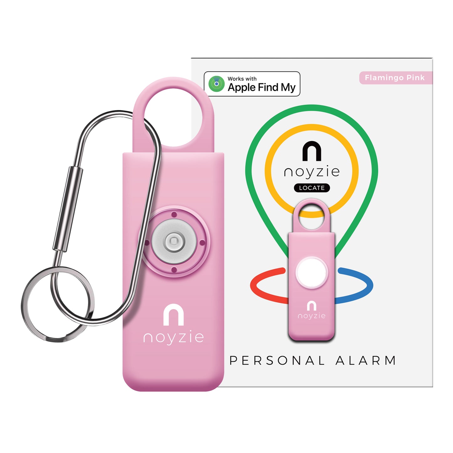 Noyzie LOCATE Rechargeable 130db GPS Personal Safety Alarm