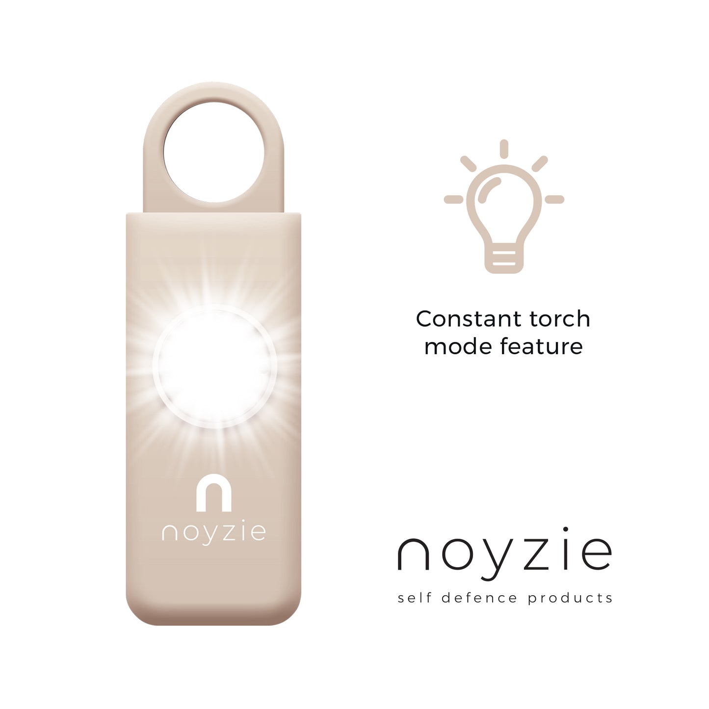 Noyzie LOCATE Rechargeable 130db GPS Personal Safety Alarm