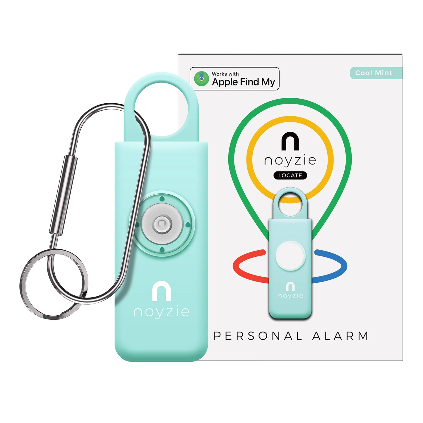 Noyzie LOCATE Rechargeable 130db GPS Personal Safety Alarm