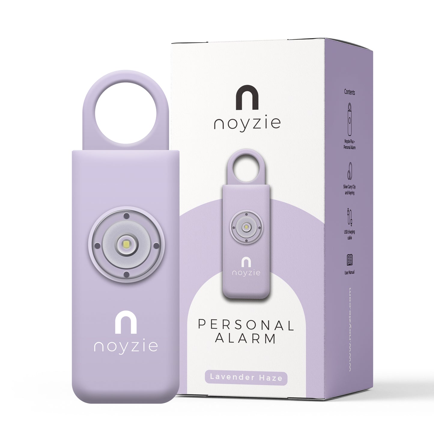 Noyzie PLUS Rechargeable 130db Personal Safety Alarm