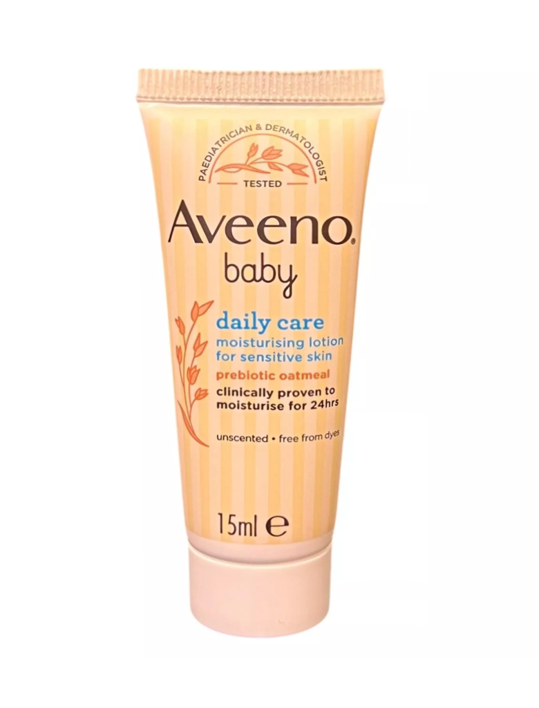 Aveeno Baby Daily Care Moisturising Lotion 15ml – Travel-Size Gentle Care for Delicate Skin