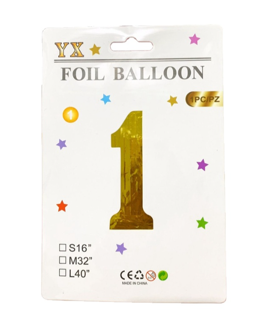 Giant Happy Birthday Number Balloons - 30 Options!!