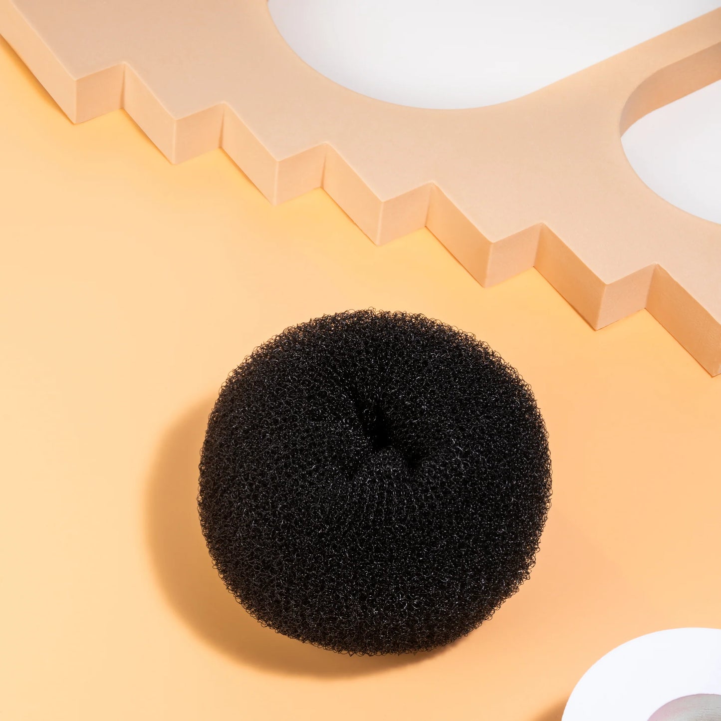 Generic Hair Bun - Brown - 3.5 Inch