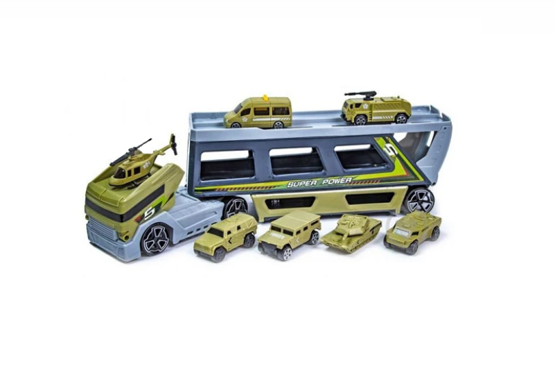 8pc Military Vehicle Set For Kids - Toys