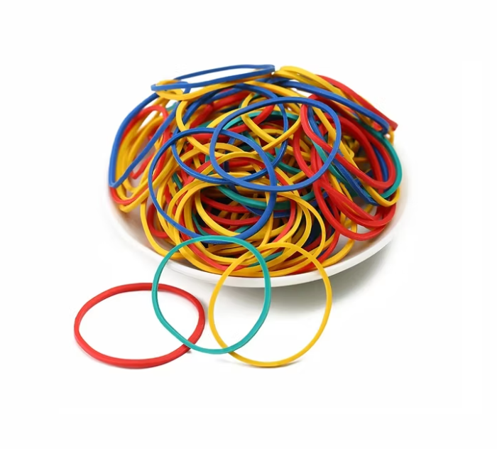 Generise Assorted Rubber Bands Pack of 100
