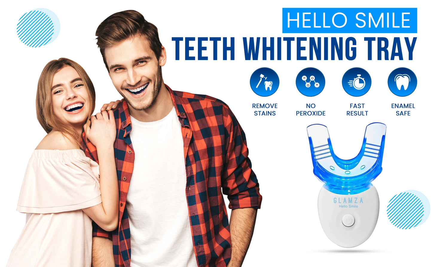Glamza Hello Smile - Mouth Tray
