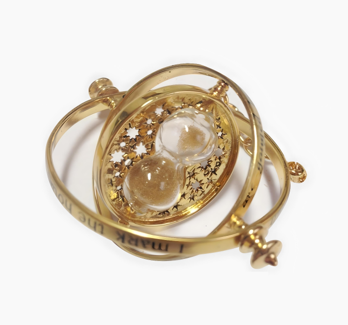 Sand Timer Gold Necklace Collection