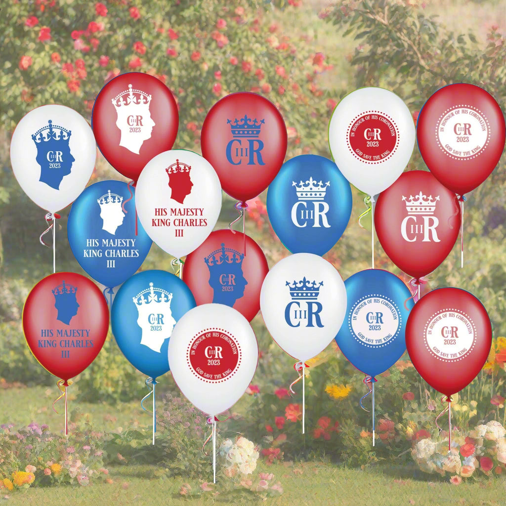 British Patriot Royal Balloons 16-Pack