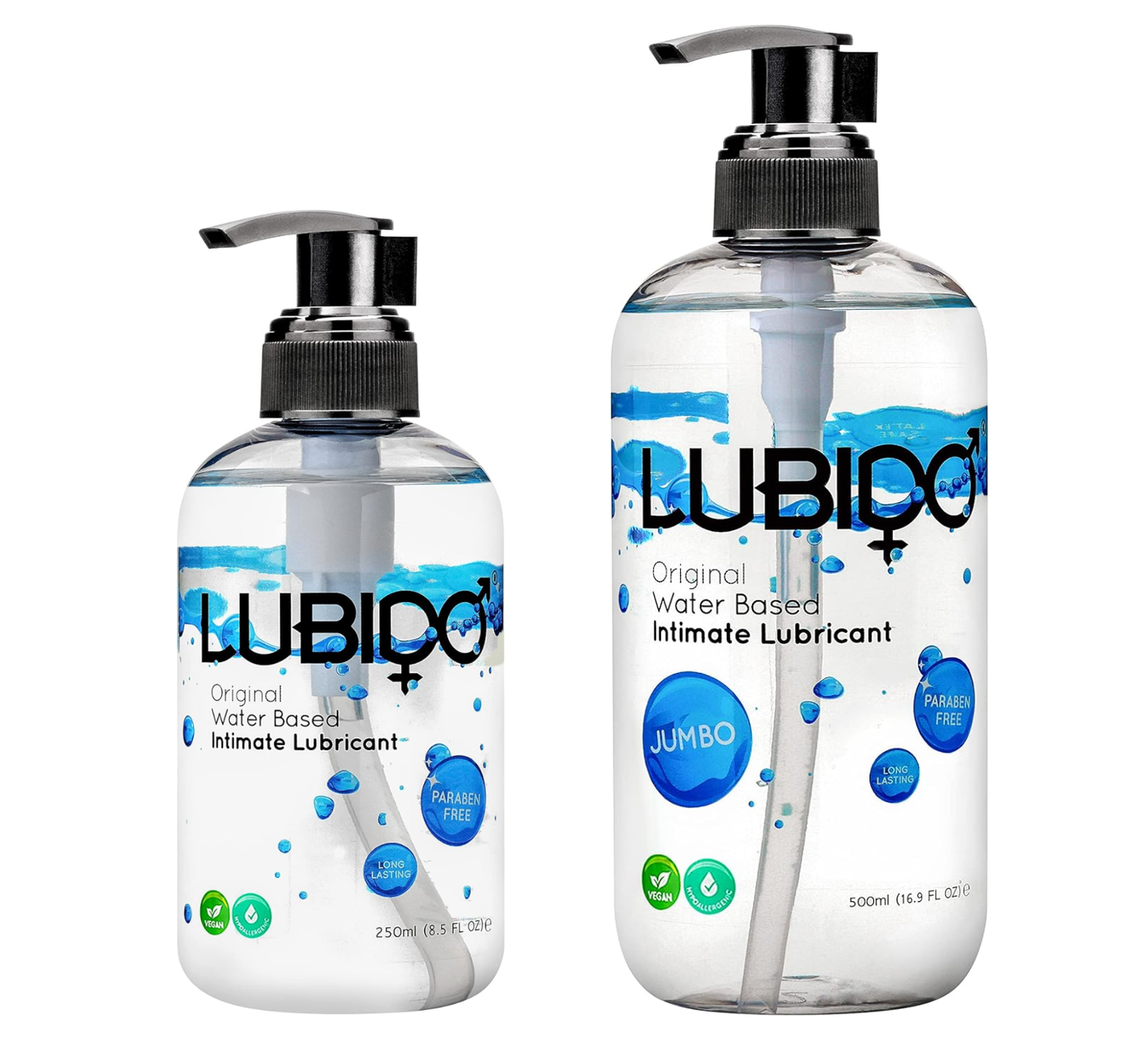 Adults Lubido Original Water-Based Lube (250ml & 500ml)