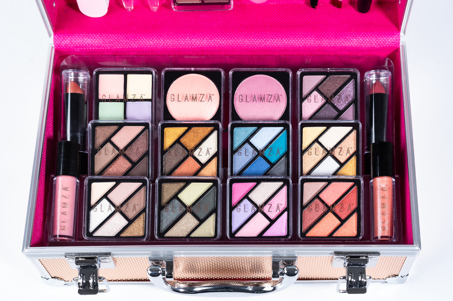 Glamza 84 Piece 'Hot to Handle' Vegan Vanity Case