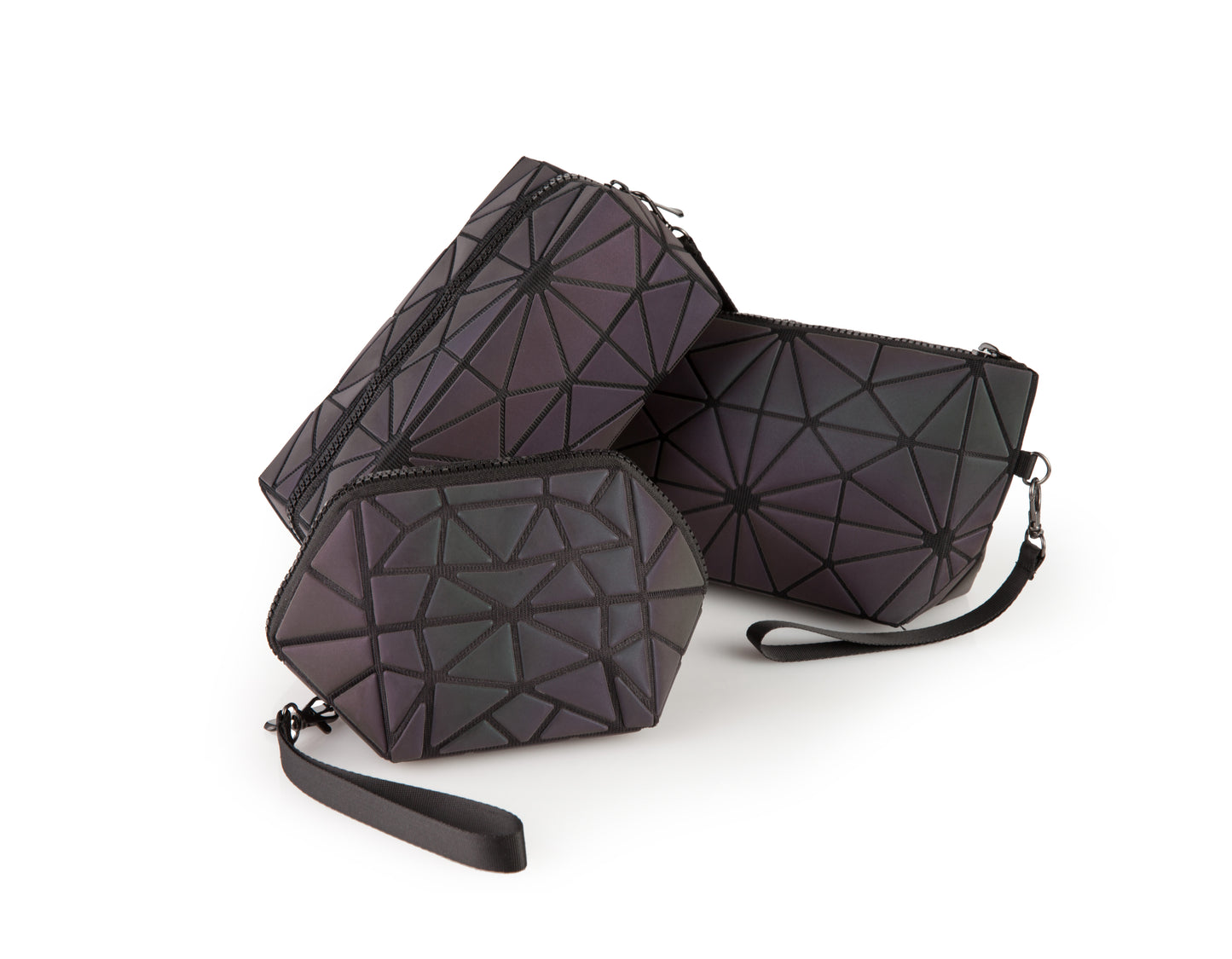 PRYZM Glow Radium Makeup Bags - Full Set