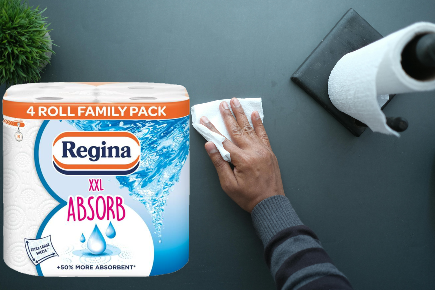Regina XXL 2ply 4 Pack – Extra Large, Extra Strong, Extra Absorbent!