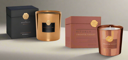 Rituals Luxury Scented Candle – 360g (Oudh & Patchouli / Smooth Violet)