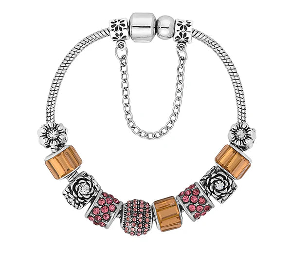 Diamond Style London - Treasure Bracelet Ochre (Item code: Treasurebraochre)