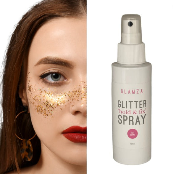 Glamza Chunky Glitter 'Hold and Fix' Fixing Spray 100ml