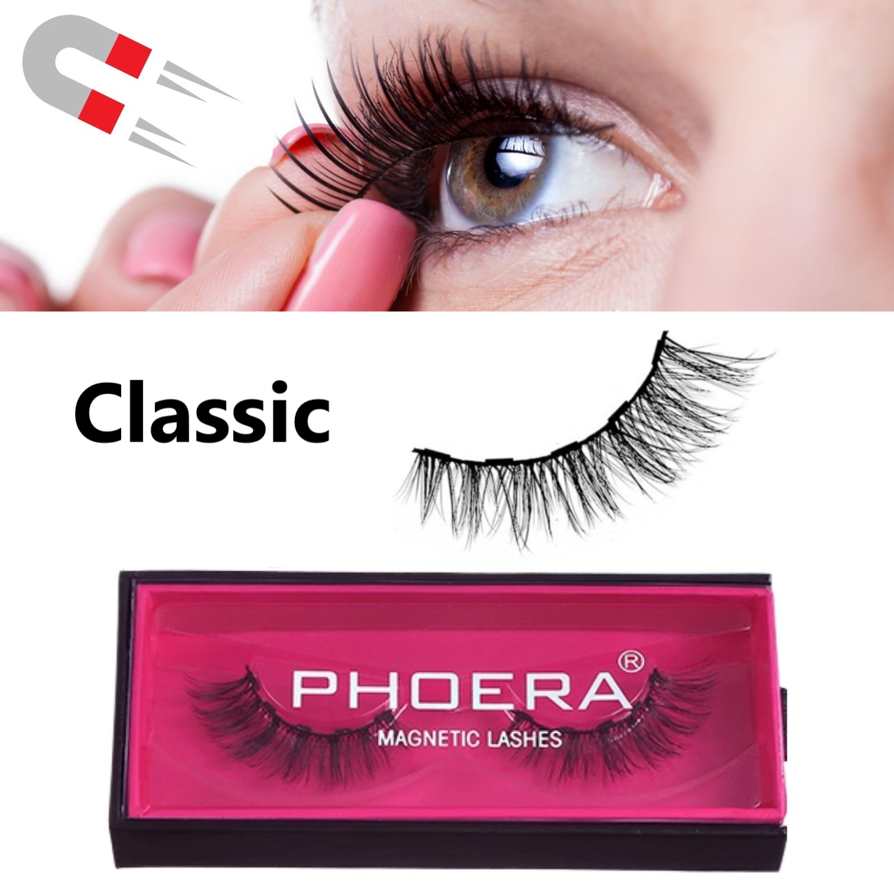 PHOERA Magnetic Eyelashes