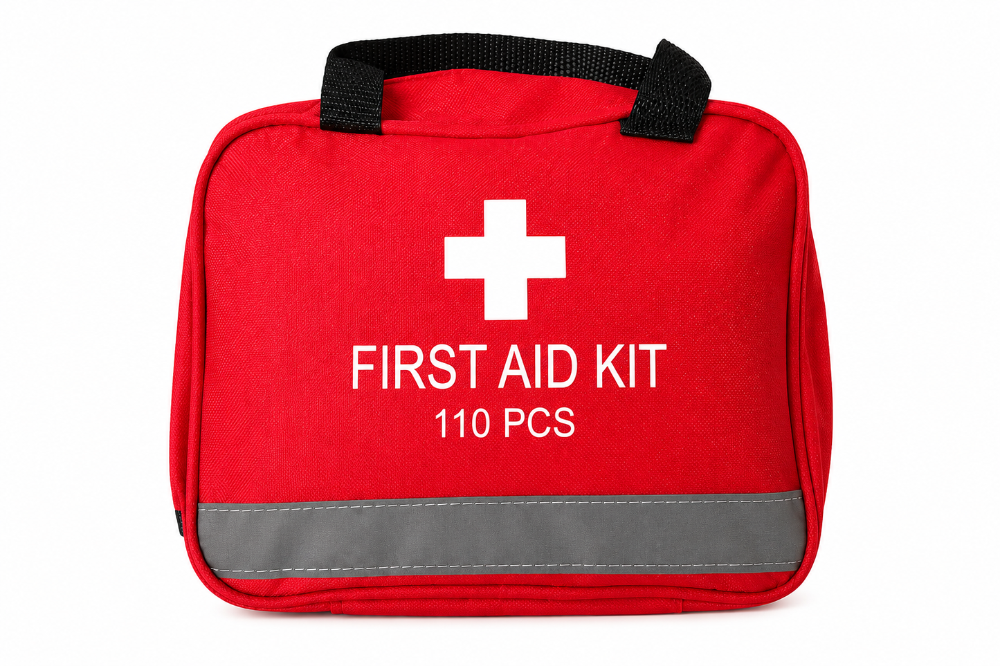 Generise 110pc First Aid Kit- Red