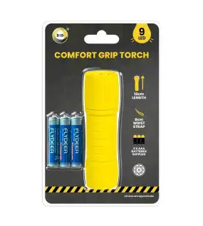 Generise Comfort Grip 9 LED Torch with Wrist Strap- Batteries Included