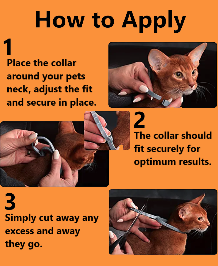 Generise Anti Flea and Tick Collar for Pets – Black