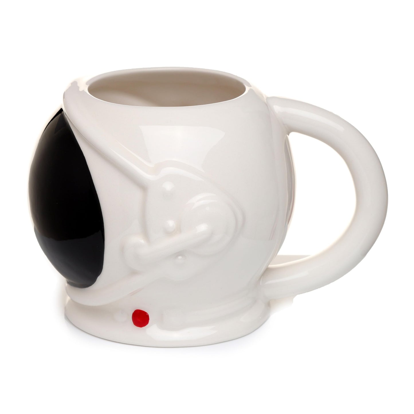 Puckator Astronaut Space Helmet Ceramic Shaped Tea Coffee Mug Funny Home Accessories Cute Gifts For Girlfriend Large Mugs For Men Women Hot Drinks Cute Cups Presents Secret Santa Gift Cup Set