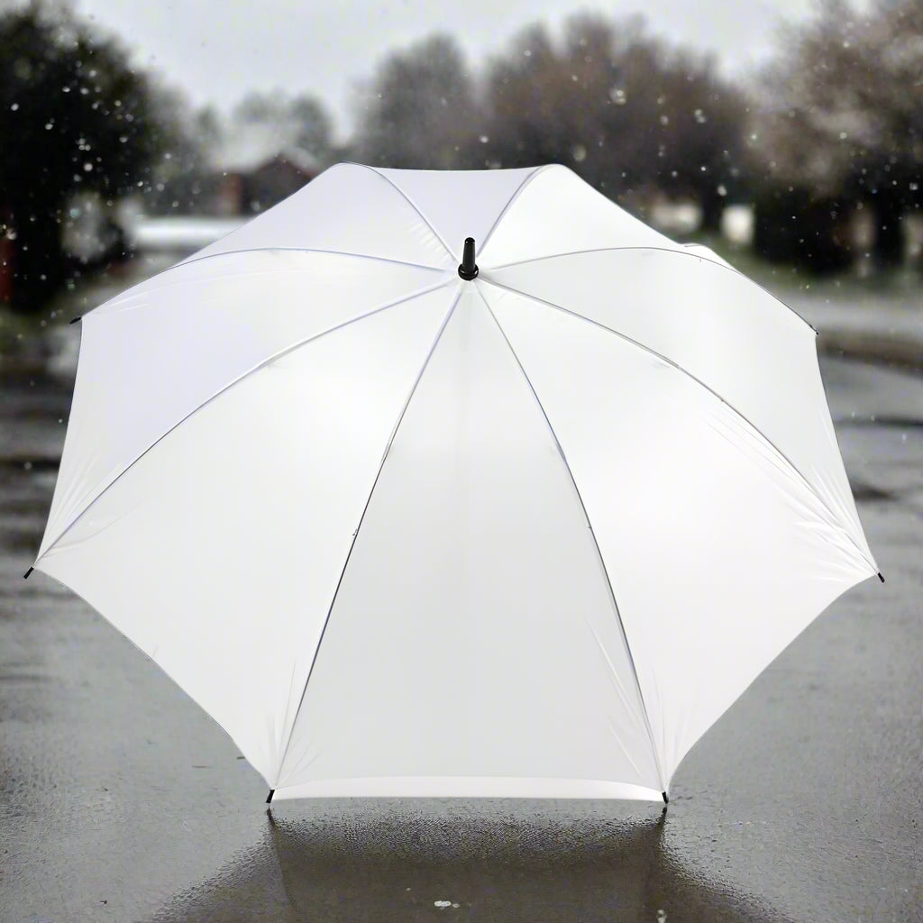 The Jolly Brolly – Brilliant White Golf Umbrella