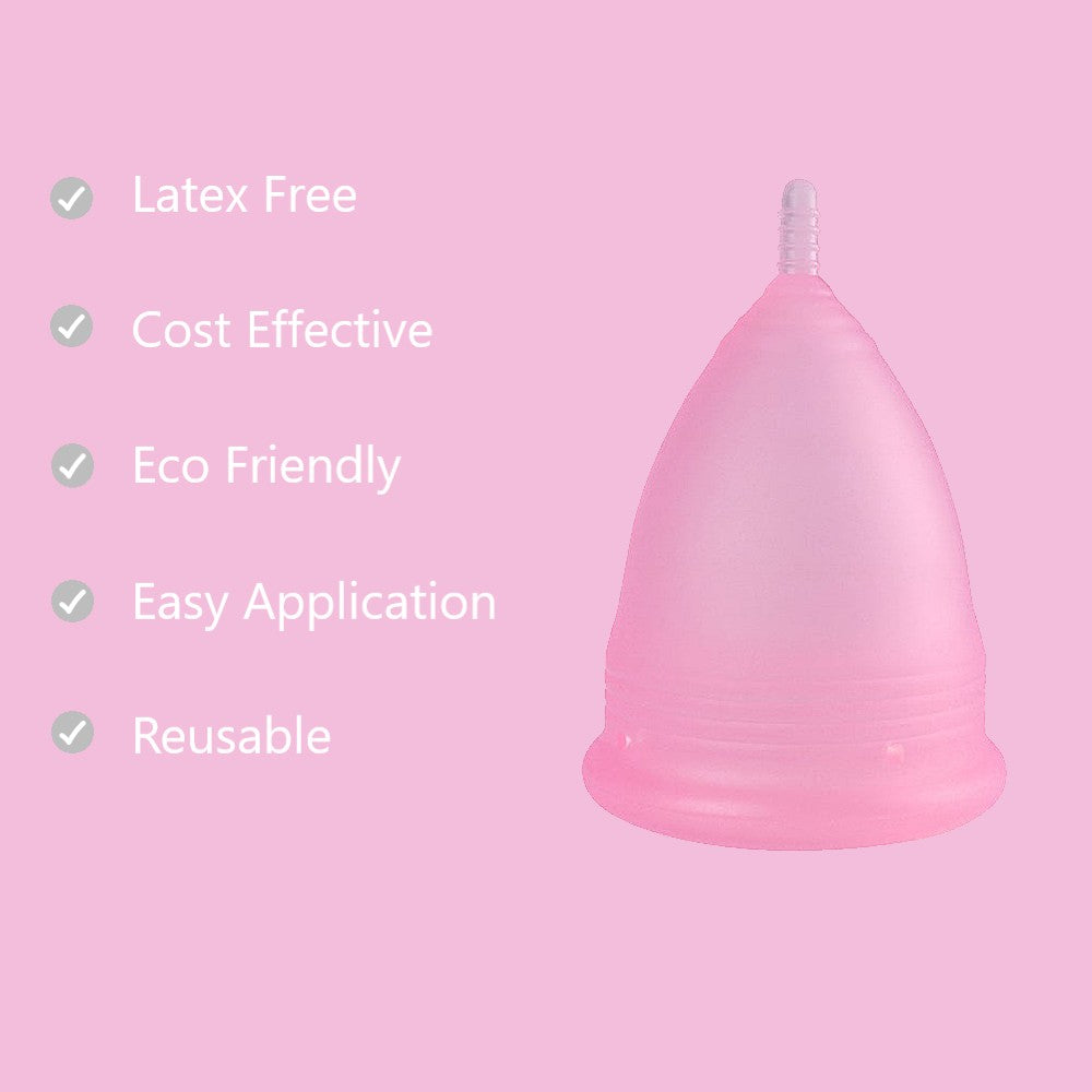 Women’s Pink Menstrual Cup – Eco-Friendly, Comfortable & More!