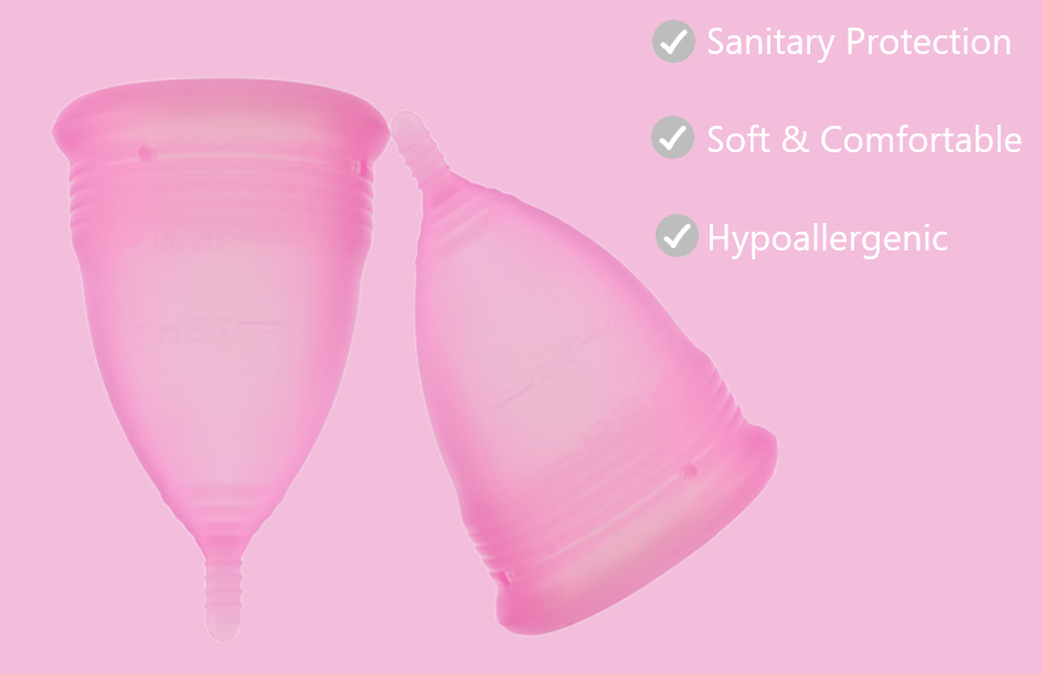 Women’s Pink Menstrual Cup – Eco-Friendly, Comfortable & More!
