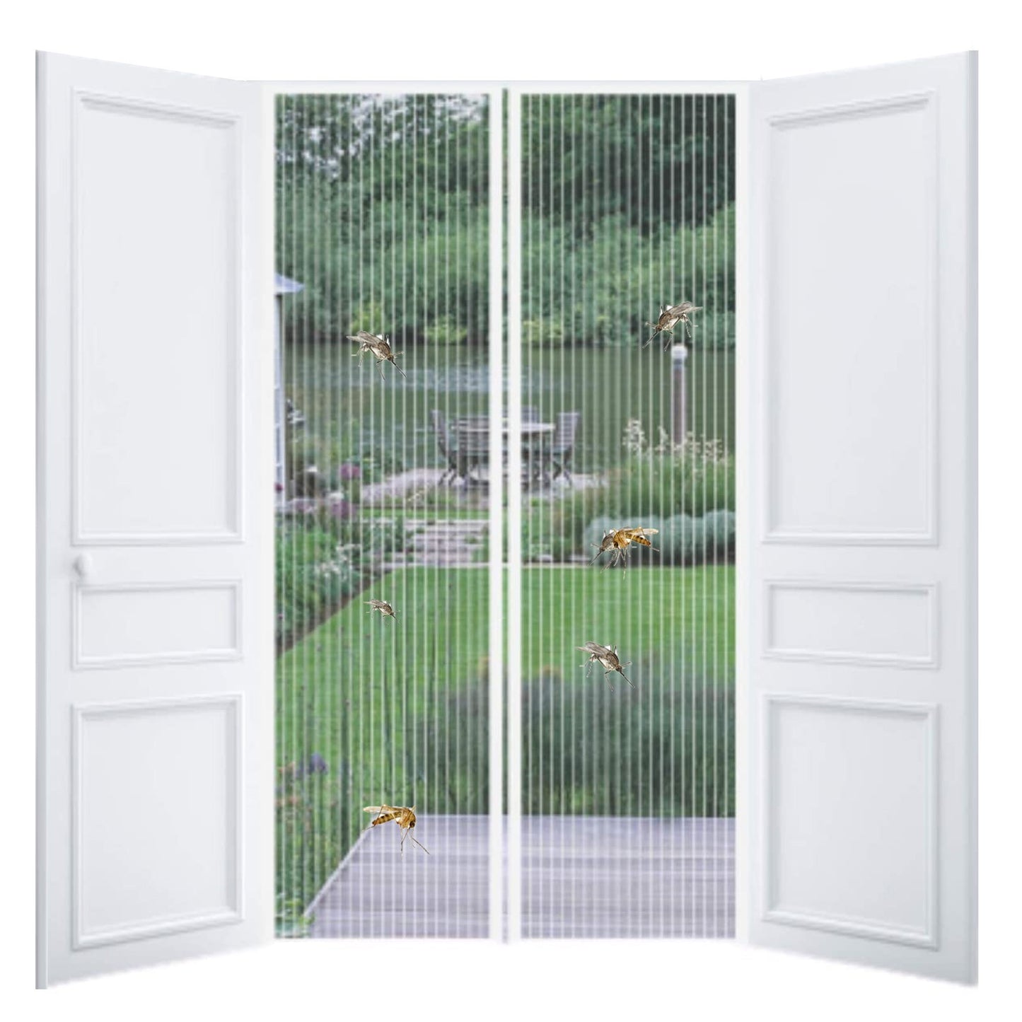 Magic Mesh Mosquito Nets - 5 Colours