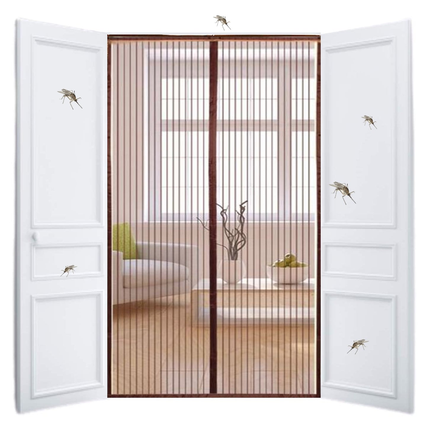Magic Mesh Mosquito Nets - 5 Colours