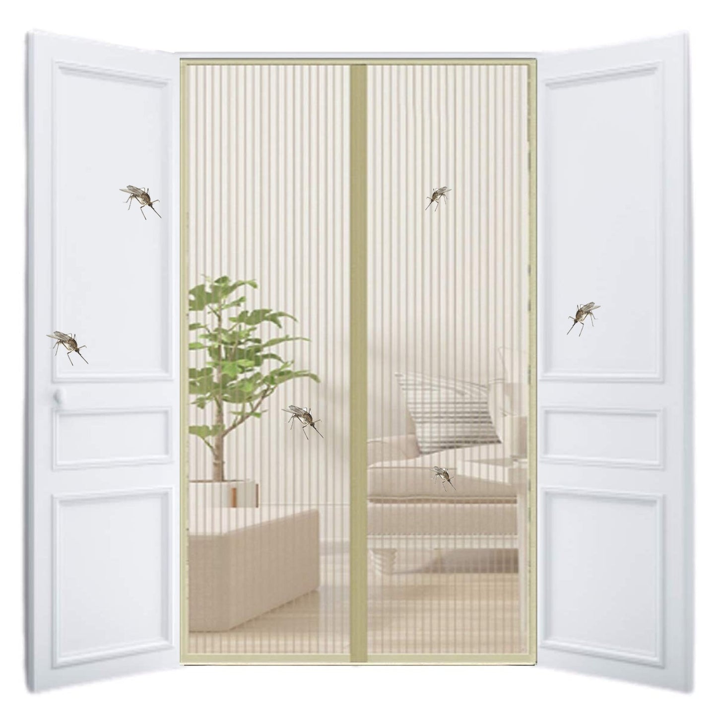Magic Mesh Mosquito Nets - 5 Colours