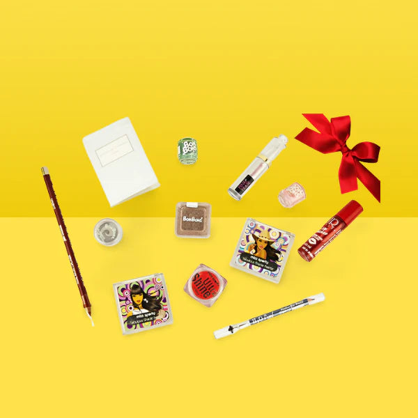 12pc Surprise Beauty Box Plus Red Gift Bag