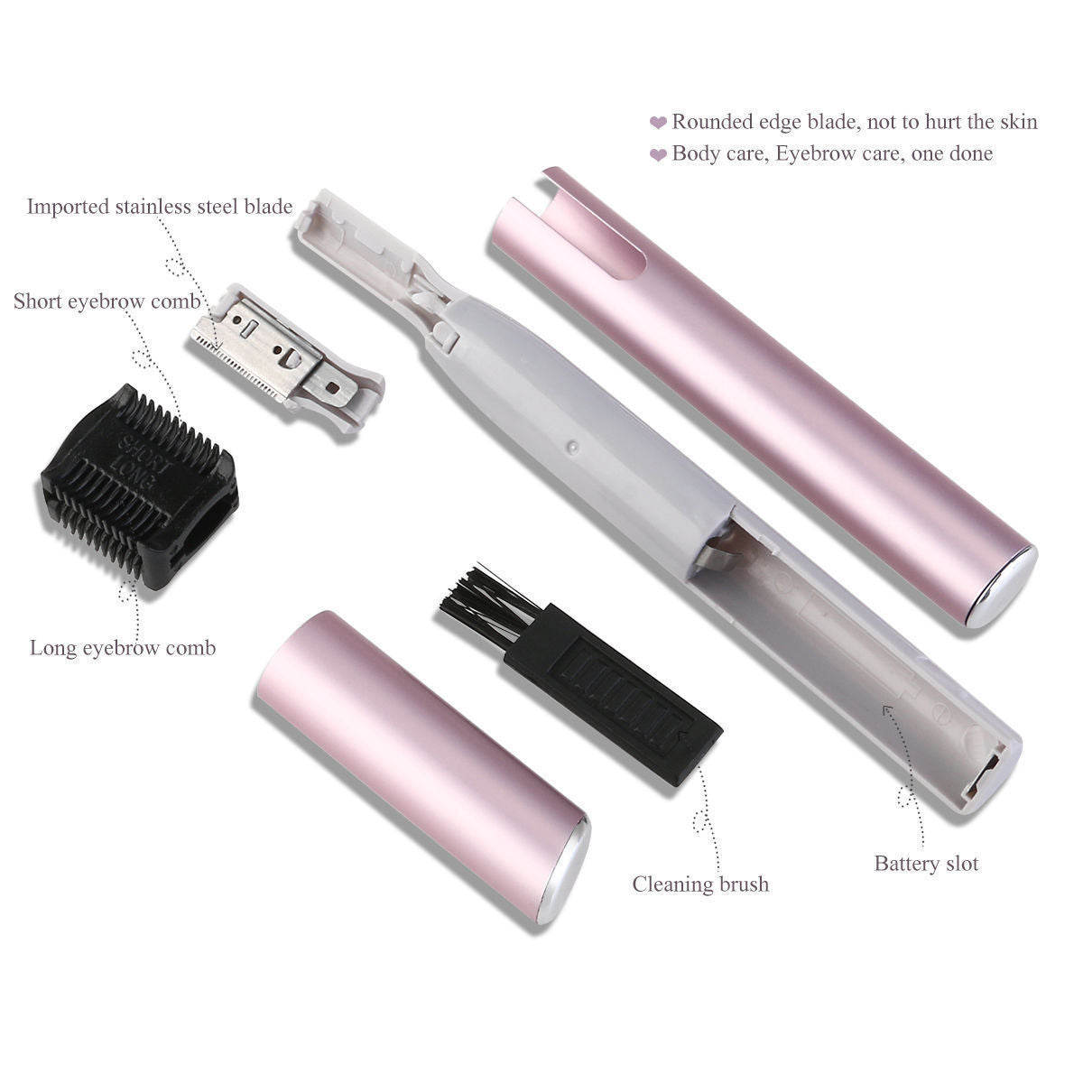 Glamza Electric Eyebrow Razor
