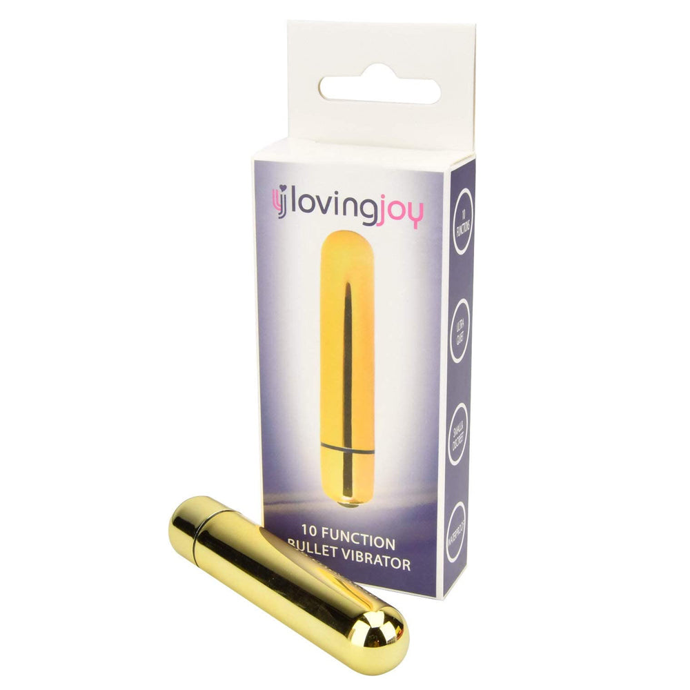 Generise Loving Joy 10 Function Gold Bullet Vibe