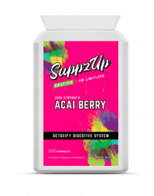 SUPPZUP -ACAI BERRY 1000MG 120 CAPSULES