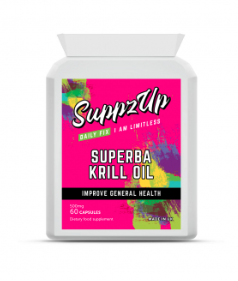 SUPPZUP -SUPERBA KRILL OIL EXTRACT 500MG 60 CAPSULES